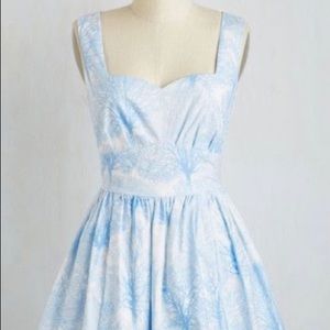 Snow Falling For You ModCloth Dress